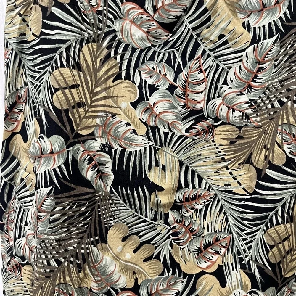 Vintage Radcliffe tropical floral midi skirt